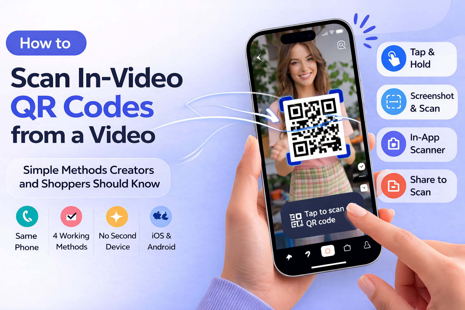 How to Scan In-Video QR Codes from a Video